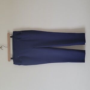 Chico's Blue 5 Pocket Ponte Ankle Pants Size Medium/10